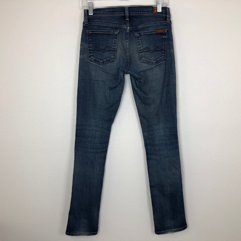 🍄7 For All Mankind Straight Leg Jeans - Picture 4 of 8